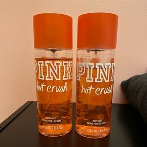 PINK hot crush body mists